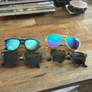 Lot of 3 Blenders Sunglasses and 1 TOMS Sunglasses